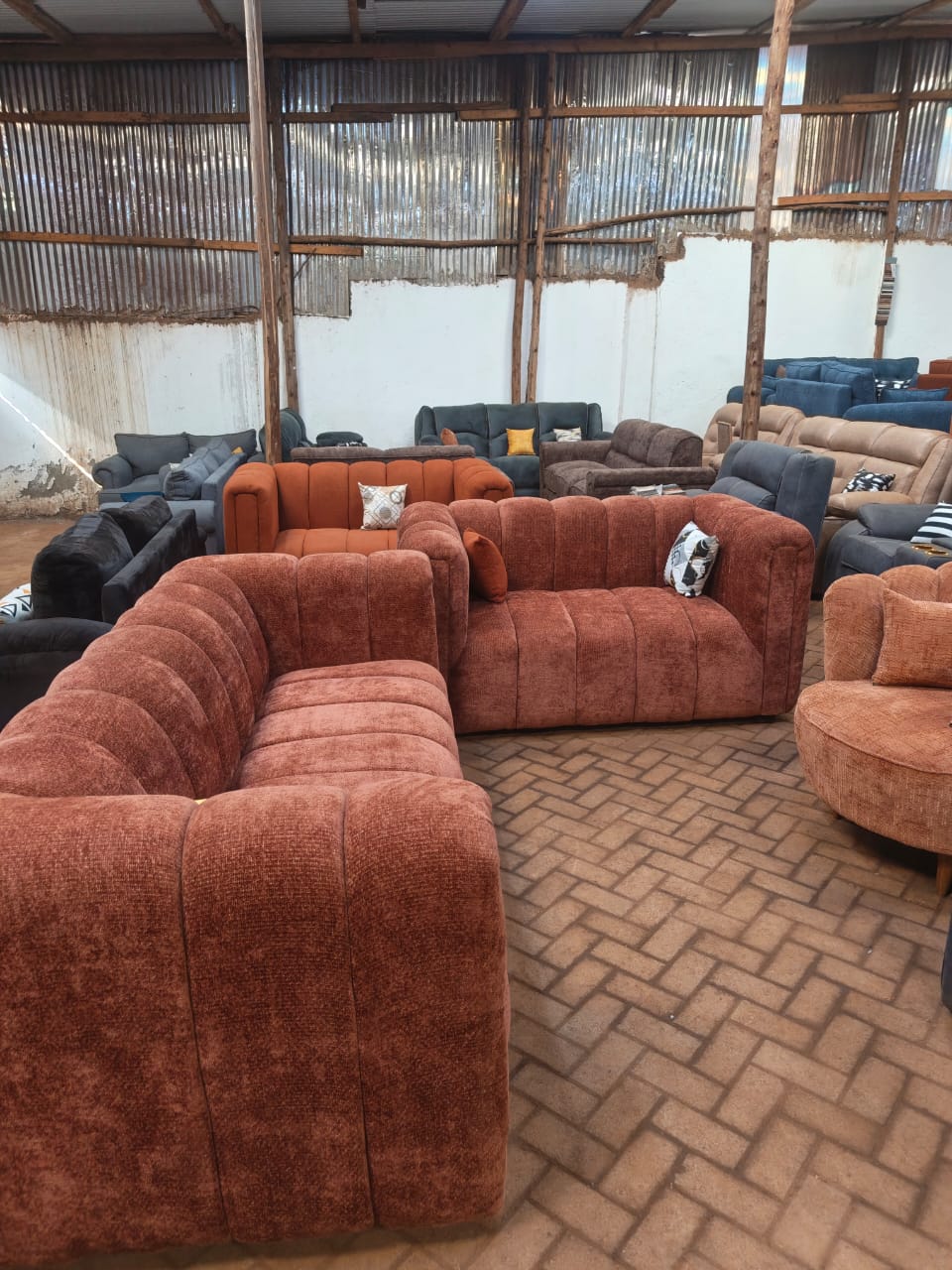 Terracotta Cloud Modular Sectional product image 3
